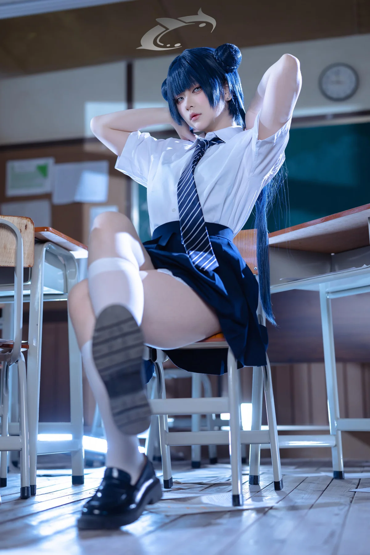 屿鱼 - 妃咲 JK (蔚蓝档案) Purrinpuppy - Kisaki Ryuuge (Blue Archive) - Image 1