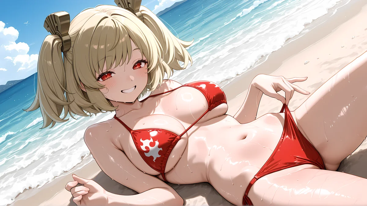 [4K wallpaper]Bikini Burnice 4K壁紙 - Image 1