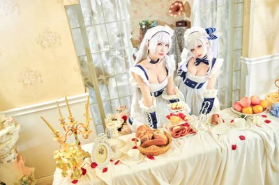 源纱希 & 犹大Yuta - 大小双人贝尔法斯特 (碧蓝航线)